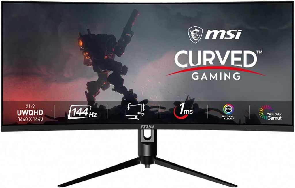 MSI LED Monitor MAG342CQR UWQHD 2K 144Hz