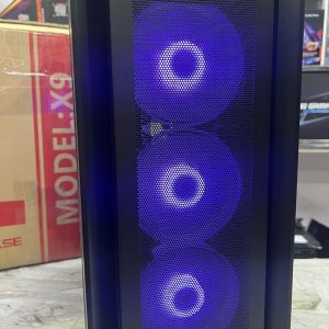 Xtech Casing X9 Black 4 RGB Fans