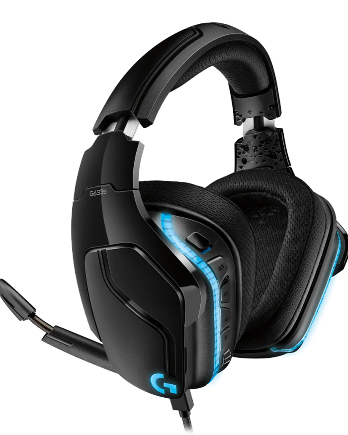 Logitech G633S 7.1 Surround Sound LIGHTSYNC Gaming Headset