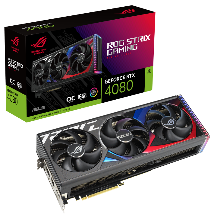 ASUS ROG Strix GeForce RTX 4080 16GB OC Edition GDDR6X