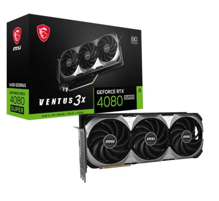 MSI GeForce RTX™ 4080 SUPER 16G VENTUS 3X OC